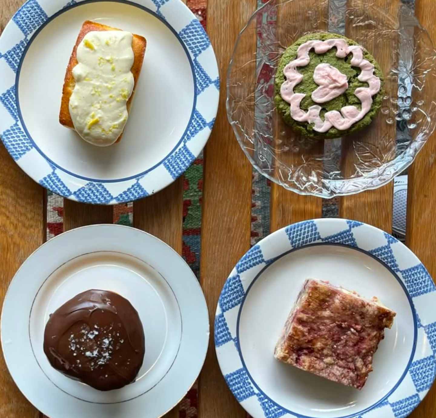 Menu food plates